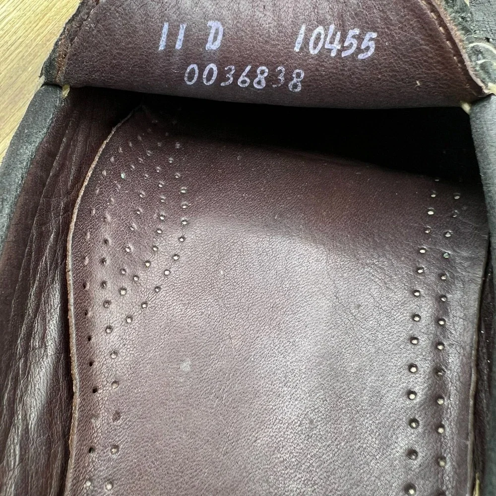 Allen Edmonds Interstate 90 Driving Loafer Men's Size 11 D Black Leather 10455